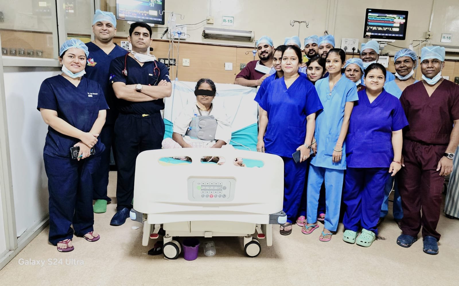 बिहार की महिला की अम्बेडकर अस्पताल में सफल बाईपास सर्जरी, तीन नसों में था ब्लॉकेज