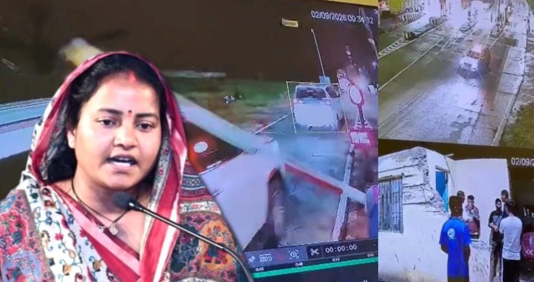 मंत्री लक्ष्मी राजवाड़े के काफिले की एक गाड़ी पर बूम बैरियर गिरने से विवादों जानिए पूरा मामला
