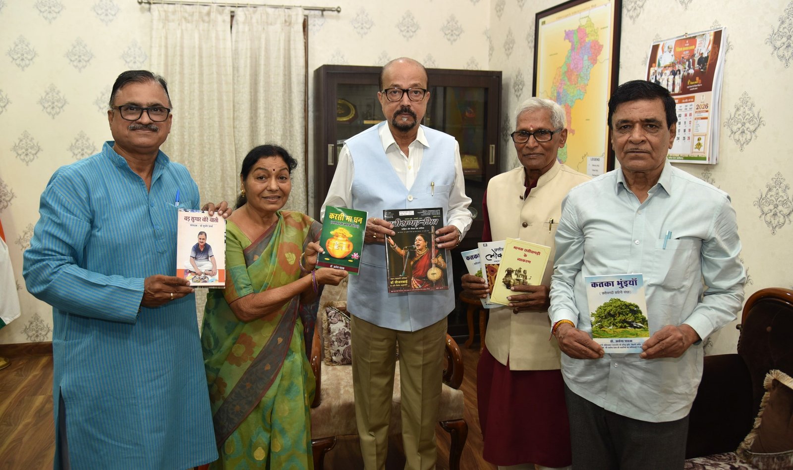 छत्तीसगढ़ी को आठवीं अनुसूची में शामिल कराने राज्यपाल ने शुरू की पहल