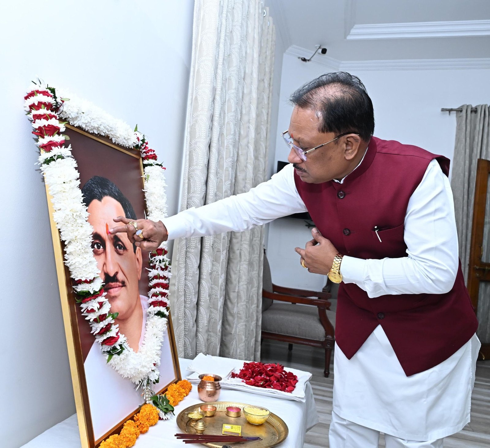 मुख्यमंत्री साय ने दीनदयाल उपाध्याय को किया नमन, कहा- अंत्योदय हमारी प्राथमिकता