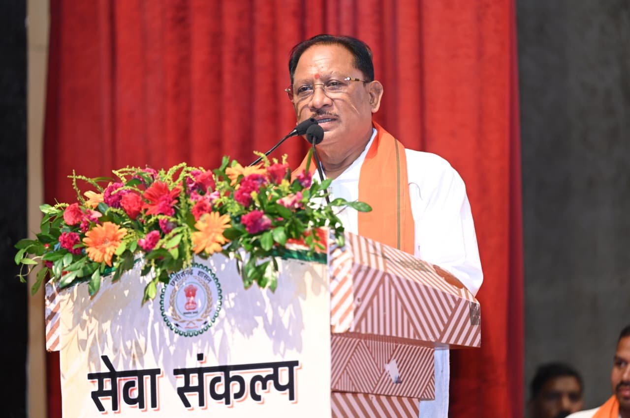 मुख्यमंत्री साय बोले- सेवा संकल्प यात्रा जोड़ रही युवा शक्ति को राष्ट्र निर्माण से