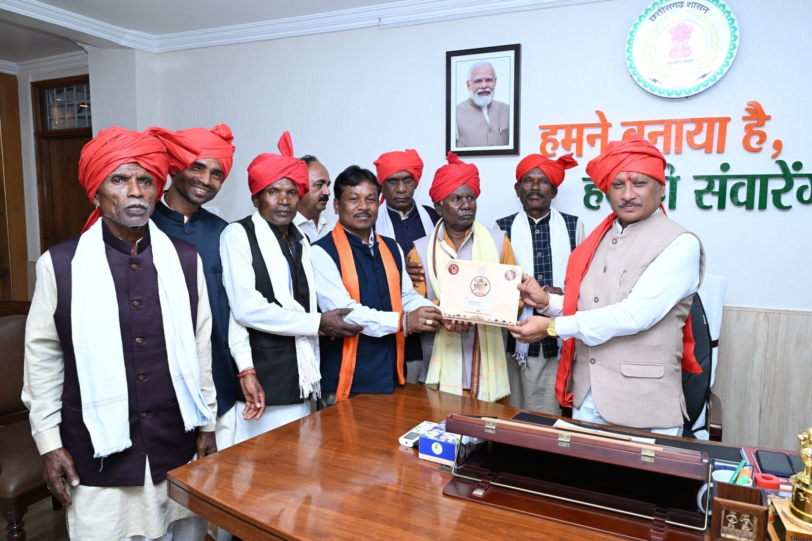 बस्तर दशहरा में शामिल होंगे मुख्यमंत्री साय, समिति ने दिया आमंत्रण