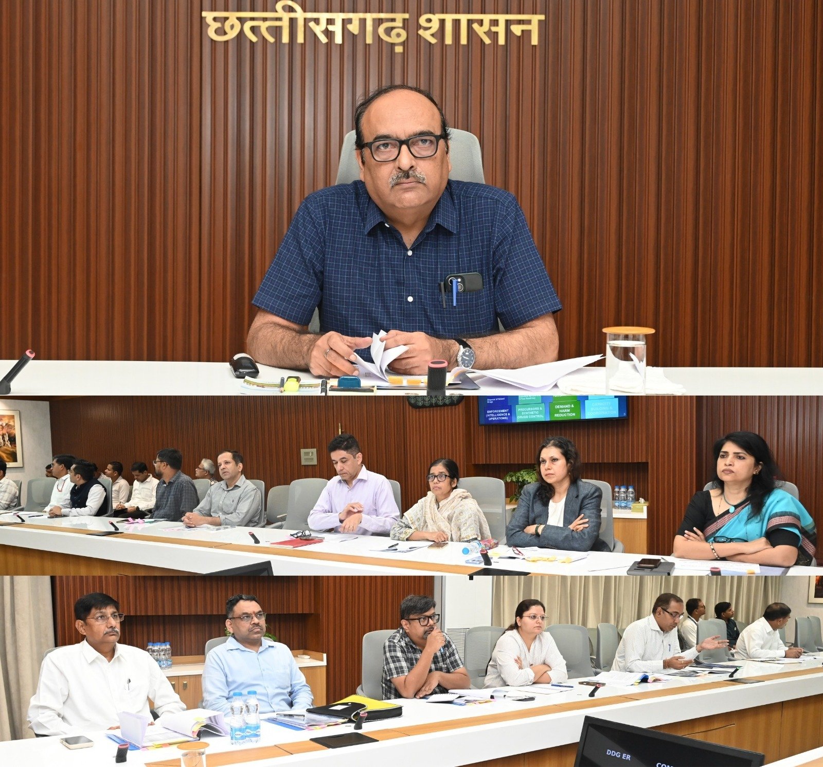 छत्तीसगढ़ में नशे के खिलाफ बनेगी व्यापक कार्ययोजना, मुख्य सचिव ने दिए निर्देश